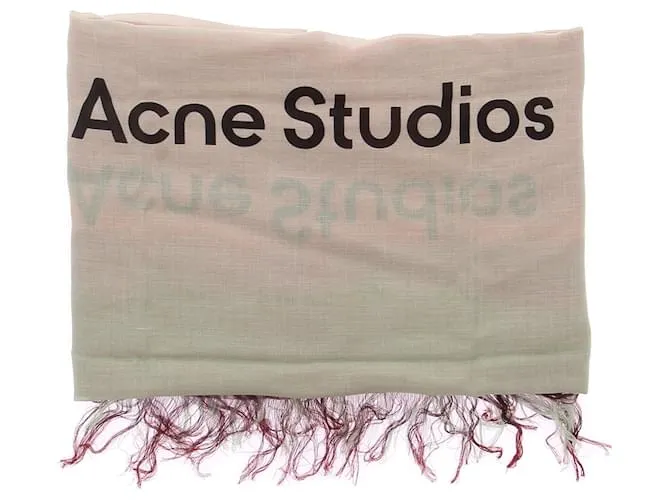 ACNE STUDIOS Bufandas T.  Algodón Rosa 