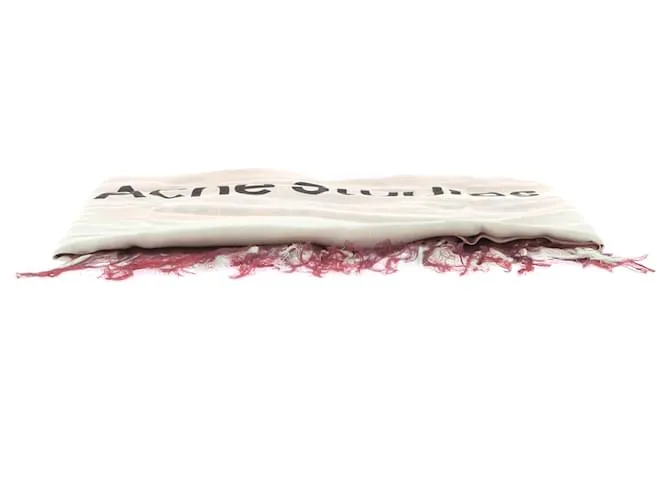 ACNE STUDIOS Bufandas T.  Algodón Rosa 