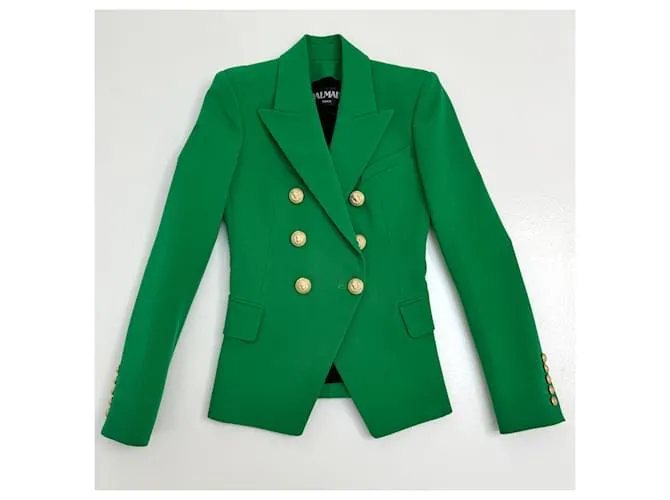 Balmain Chaquetas Verde 