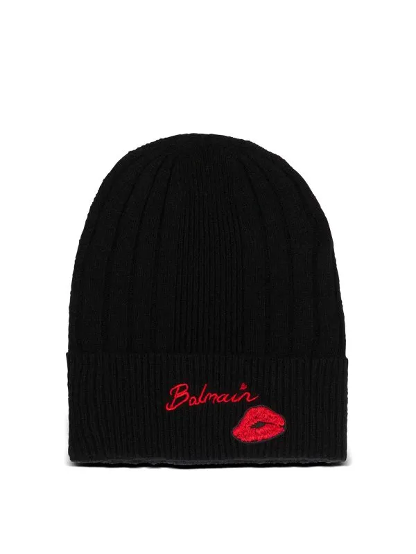 Balmain Gorro - Negro