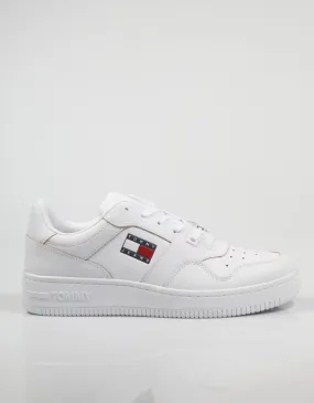  baskets TOMMY HILFIGER Tommy Jeans Etch Basket en Blanc 79894