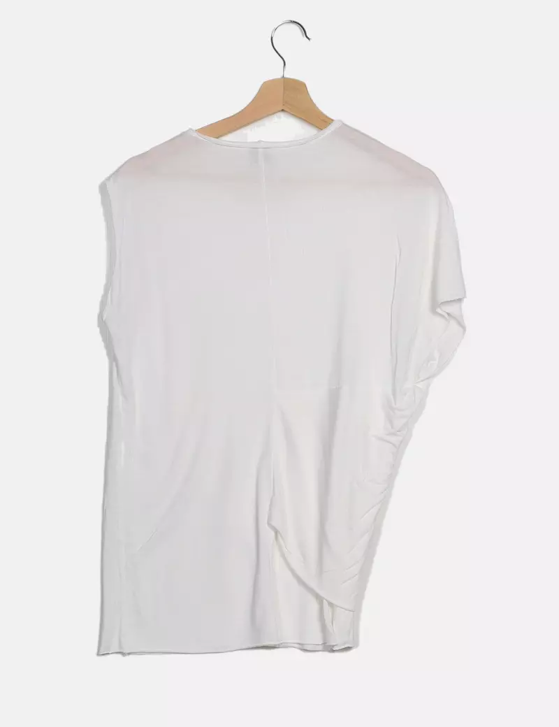 Bimba&Lola Camiseta blanca casual