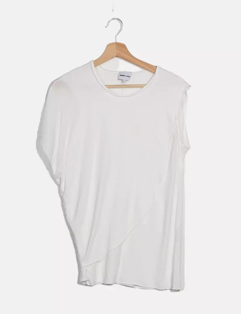 Bimba&Lola Camiseta blanca casual