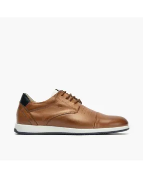 Blucher casual hombre puntera MARRON CLARO