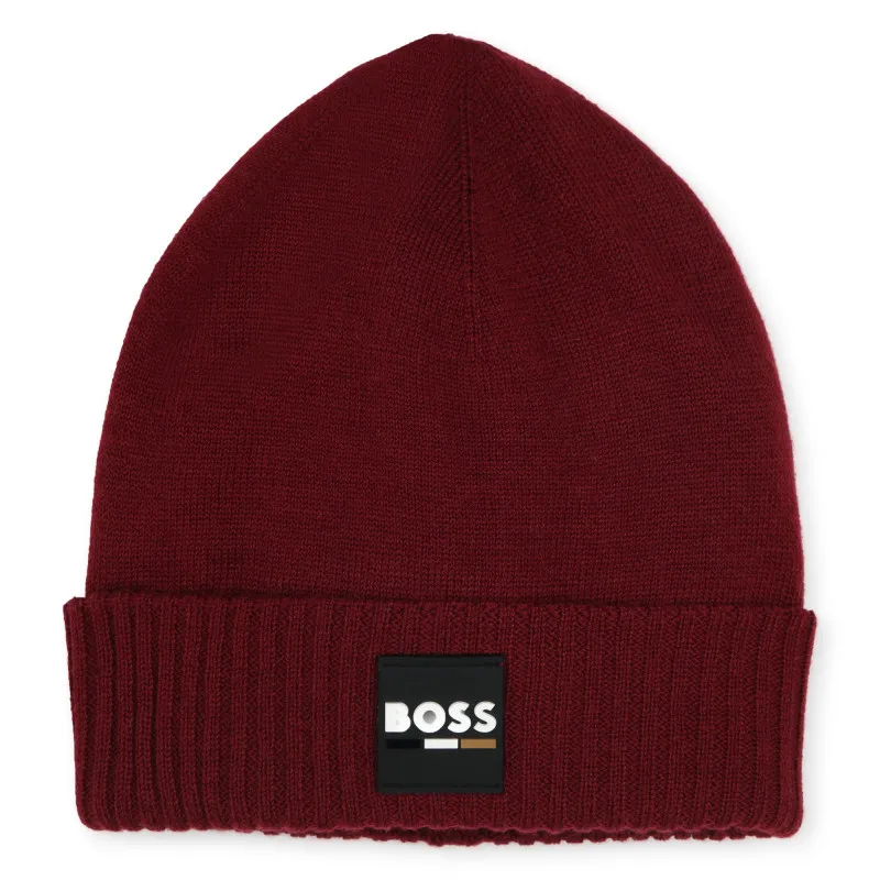 BOSS Gorro de punto con vuelta