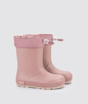 Bota de agua respetuosa Yogi DK cuello rosa – IGOR