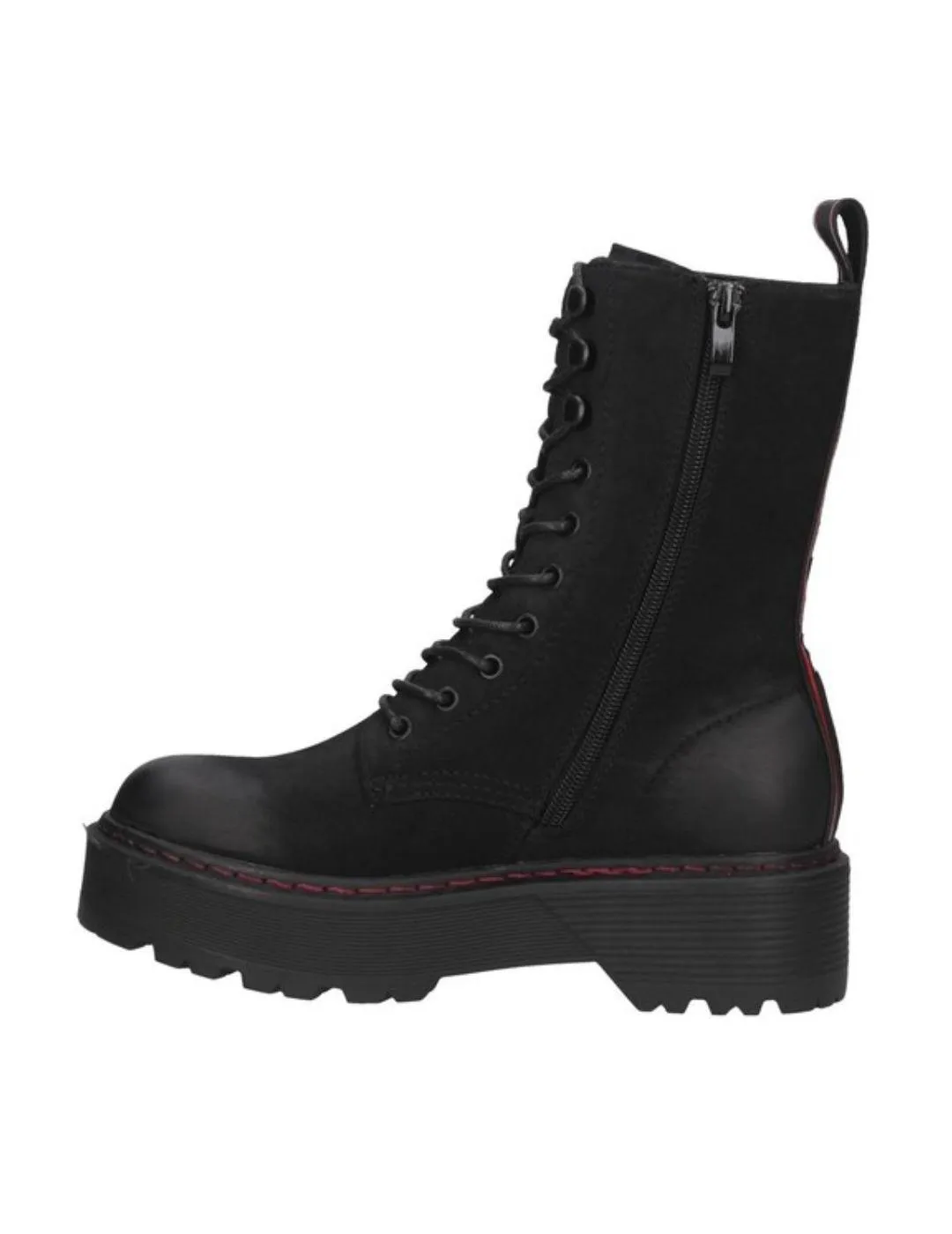 Bota Replay biker negro para mujer-b