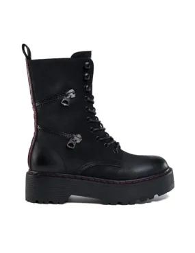 Bota Replay biker negro para mujer-b