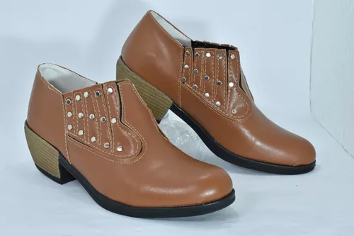 Bota Zapato Charrito Texanas Mujer Merville 5150