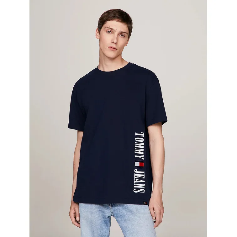 CAMISETA DE PUNTO CON LOGO BORDADO HOMBRE TOMMY JEANS