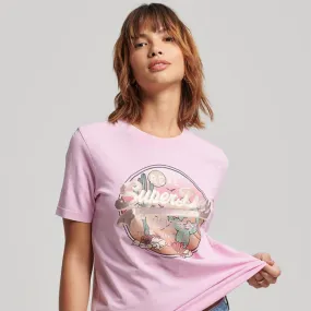 Camiseta Para Mujer Vintage Narrative Superdry 55628