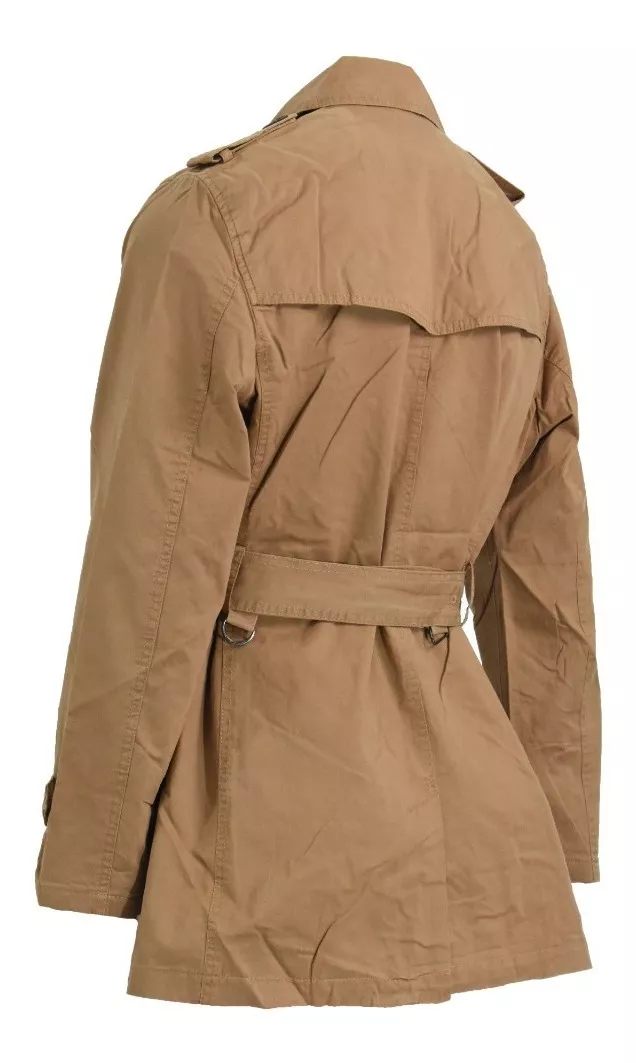 Campera Mujer Piloto Microfibra Impermeble Trench Especial