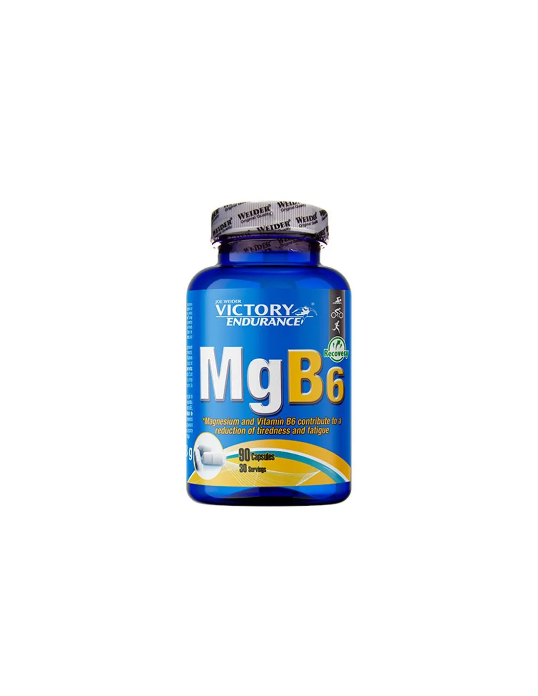 Comprimidos de Magnesio y Vitamina B6 Weider MGB6