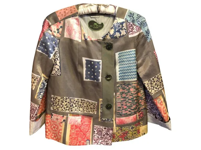 Etro Chaquetas Beige 