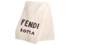 FENDI Bufandas T. Cachemira Beige 