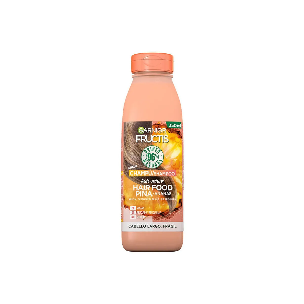 Fructis Hair Food Piña Champú Anti-rotura