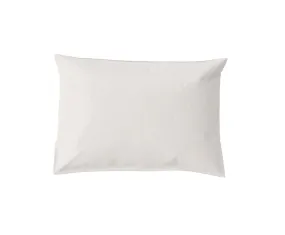 Funda Almohada Lisa Percal 200h Blanca Cama 105