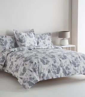 Funda Nórdica Reversible Percal 200h Cama 135 - Tout Le Jour Azul