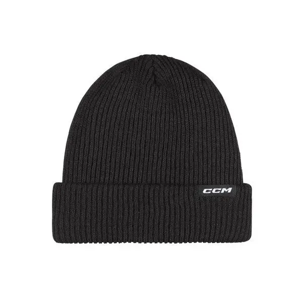 GORRO CCM TEAM CUFFED BEANIE SR NEGRO.