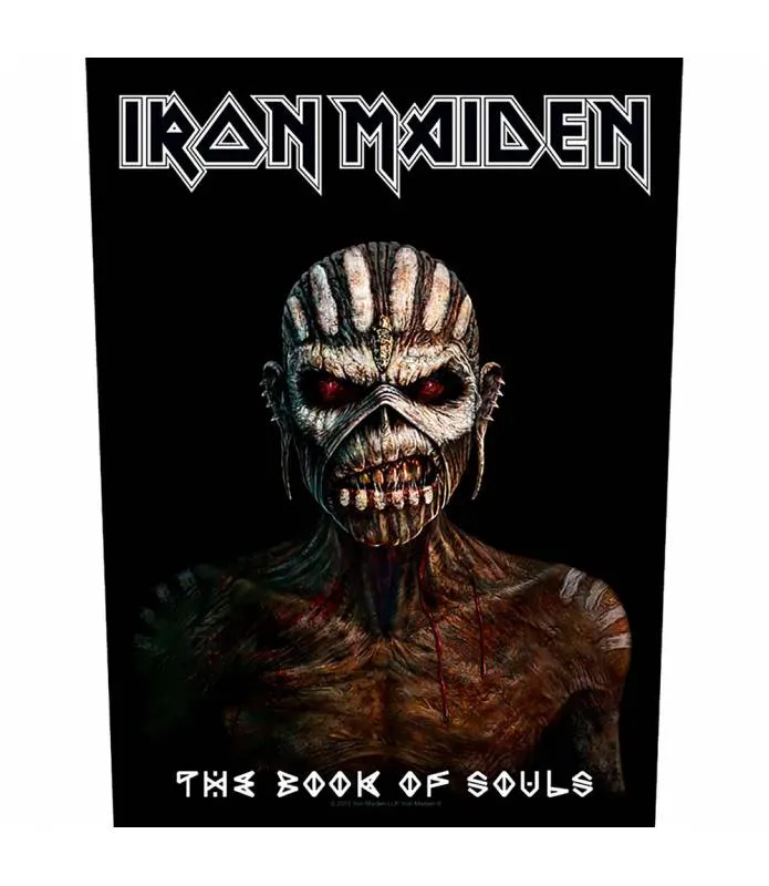 IRON MAIDEN Parche Espalda The Book Of Souls para coser Sew On Back BP1029