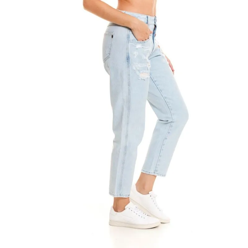 Jean Stretch Para Mujer Pedal Baggy Girbaud