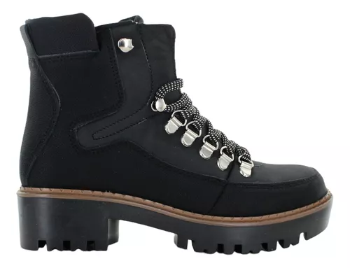 Moonbeat Bota Militar Tactopiel Negro Mujer 80032