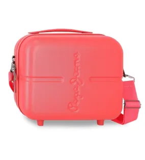 Neceser ABS adaptable a trolley Pepe Jeans Highlight coral