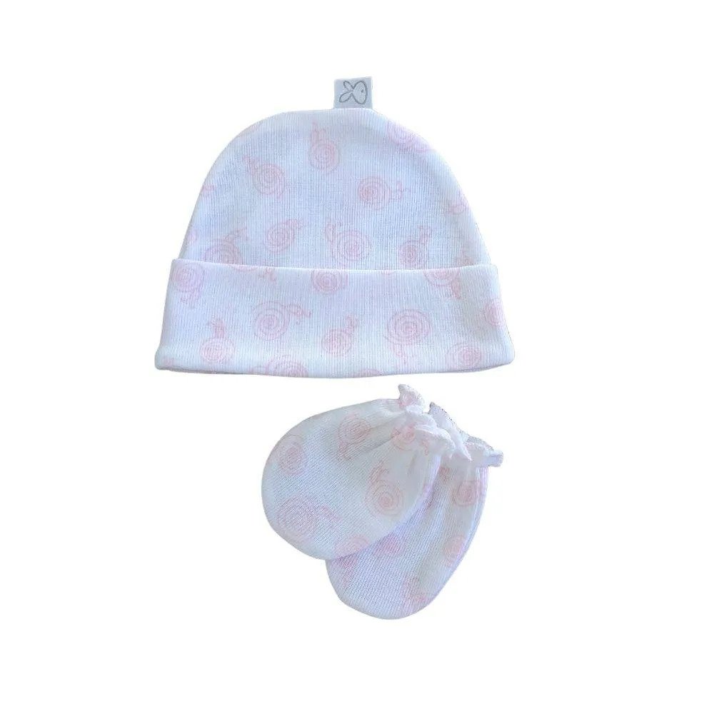 Pack Gorro Cargol Rosa