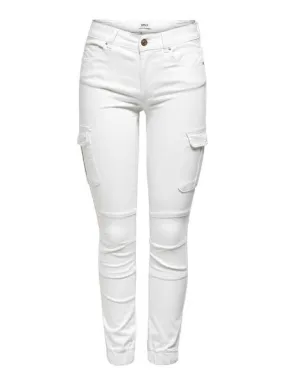 pantalon only missouri blanco para mujer