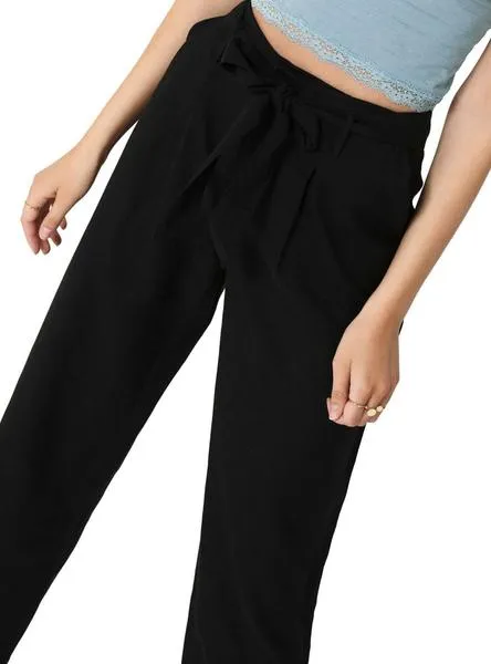 pantalon only viva negro para mujer