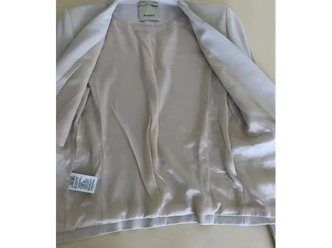 Pinko Chaquetas Beige 