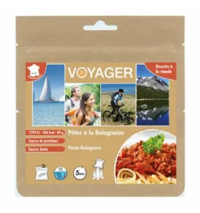 Plato liofilizado Voyager Pasta Boloñesa (80g)