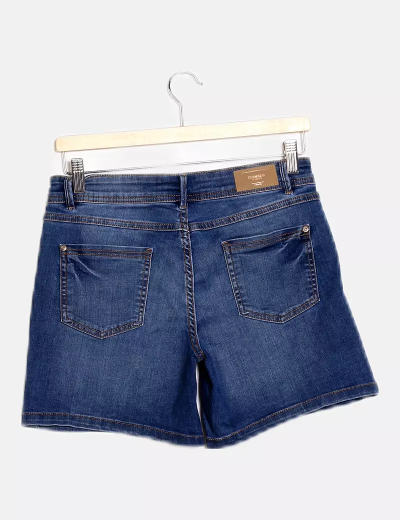 Promod Short denim azul casual