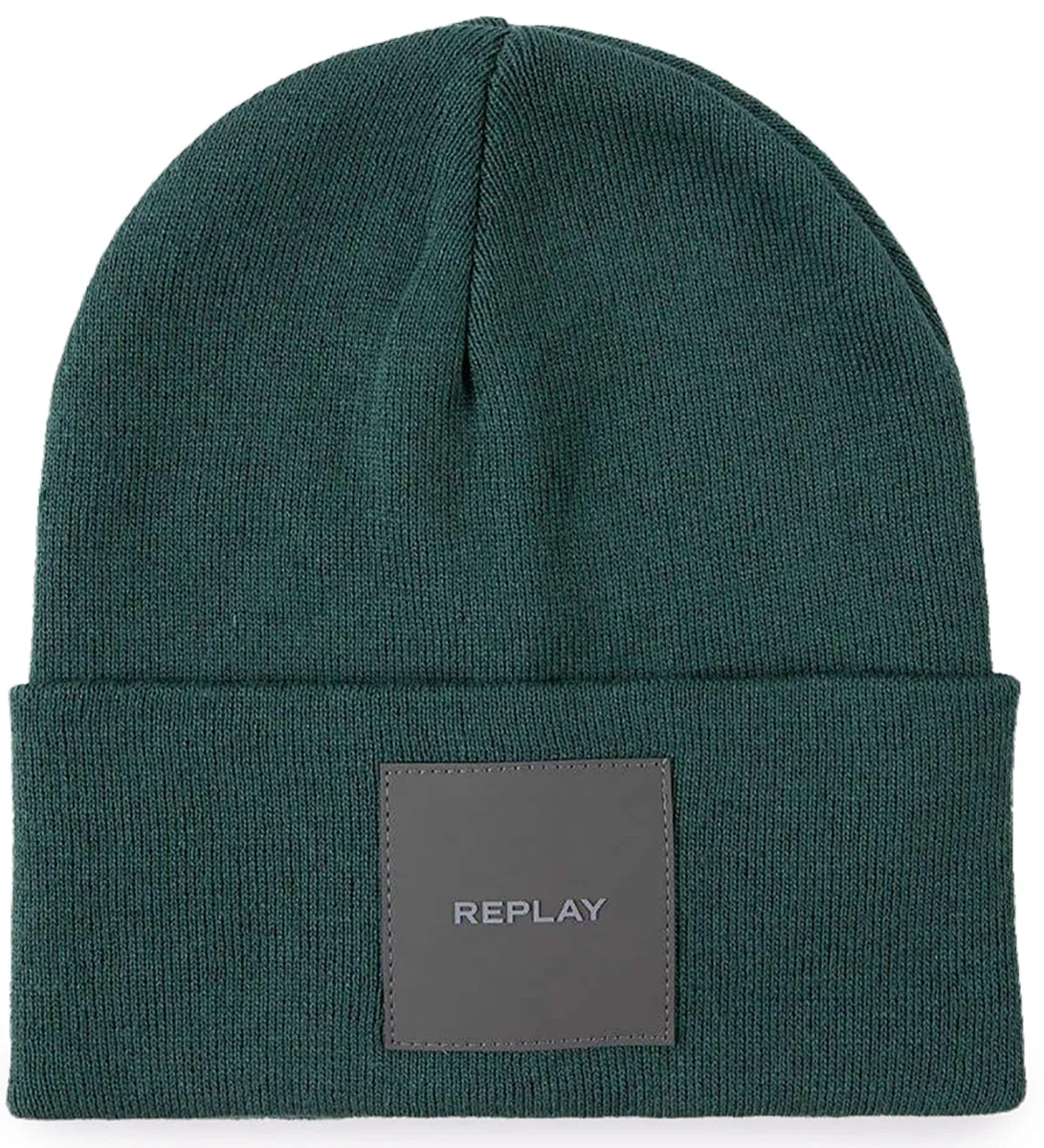 Replay AX4167.003 Gorro de punto de vuelta para en carbón negro