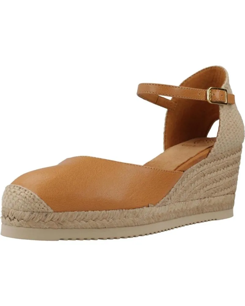 Sandalias de Mujer UNISA ALPARGATAS MUJER MODELO CACERES 24 COLOR MARRON CANNELLE