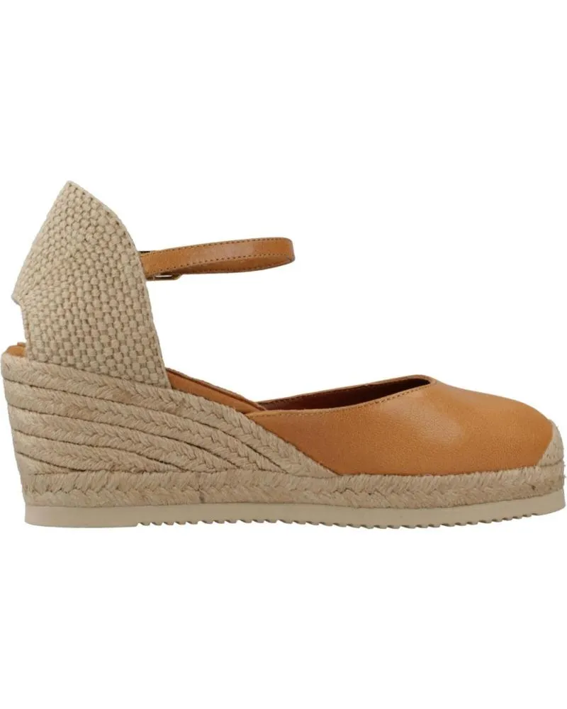 Sandalias de Mujer UNISA ALPARGATAS MUJER MODELO CACERES 24 COLOR MARRON CANNELLE