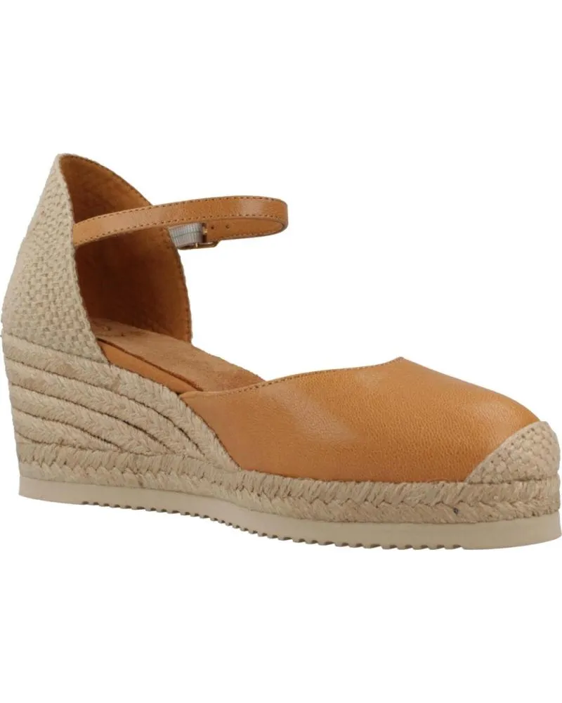 Sandalias de Mujer UNISA ALPARGATAS MUJER MODELO CACERES 24 COLOR MARRON CANNELLE