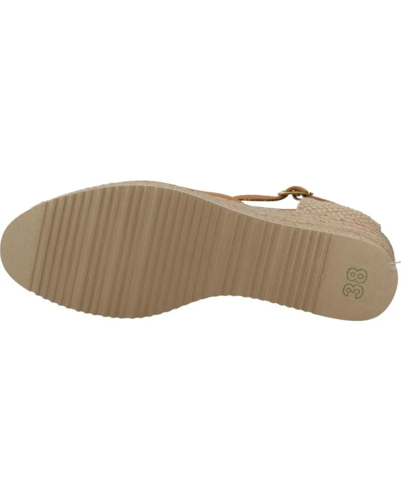 Sandalias de Mujer UNISA ALPARGATAS MUJER MODELO CACERES 24 COLOR MARRON CANNELLE