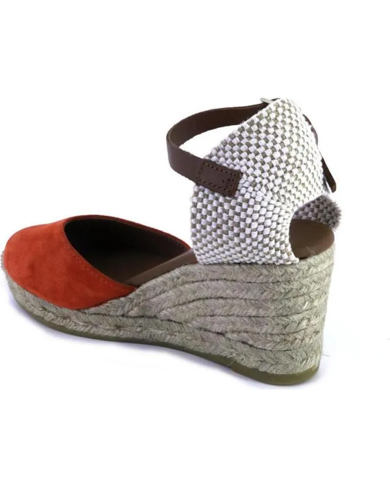 Sandalias VIGUERA  de Mujer 2012VITELO ALPARGATAS DE CUNA CANAMO ESPARTO YUTE DE  NARANJA