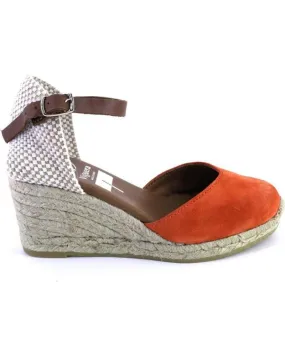 Sandalias VIGUERA  de Mujer 2012VITELO ALPARGATAS DE CUNA CANAMO ESPARTO YUTE DE  NARANJA