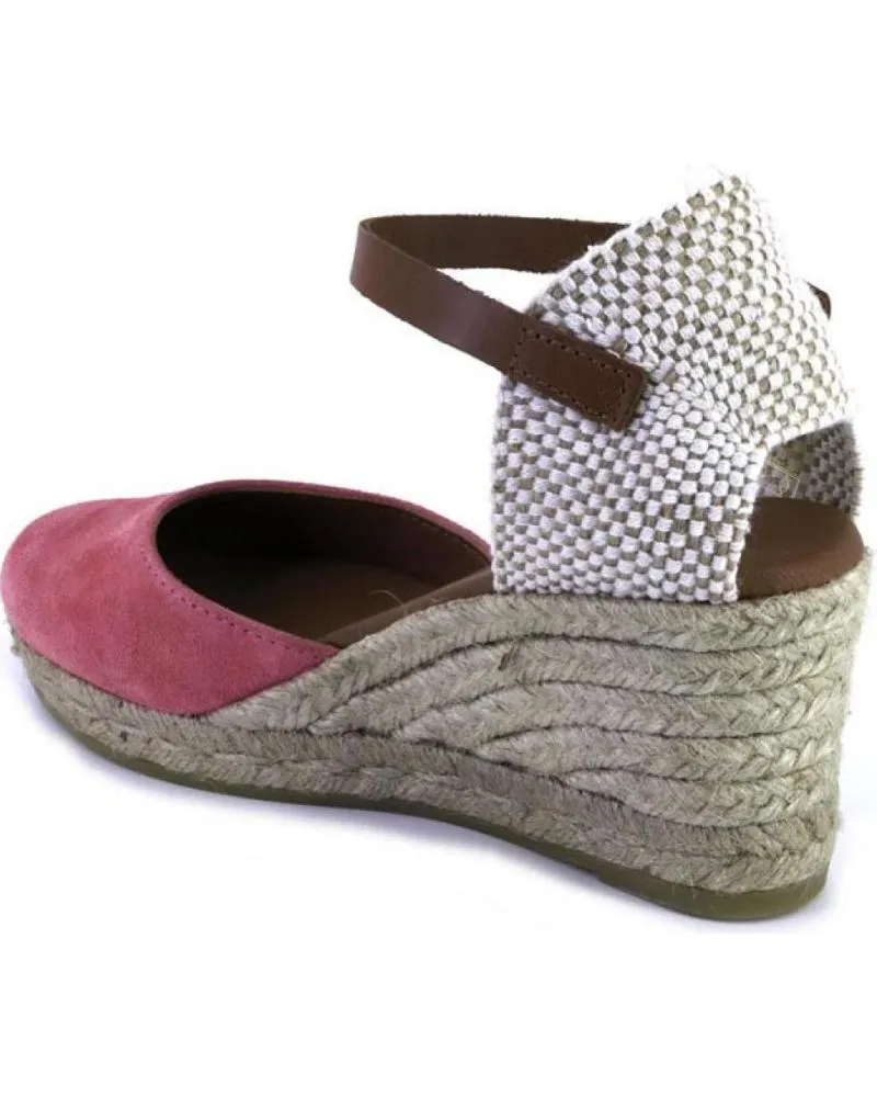 Sandalias VIGUERA  de Mujer 2012VITELO ALPARGATAS DE CUNA CANAMO ESPARTO YUTE DE  SALMON