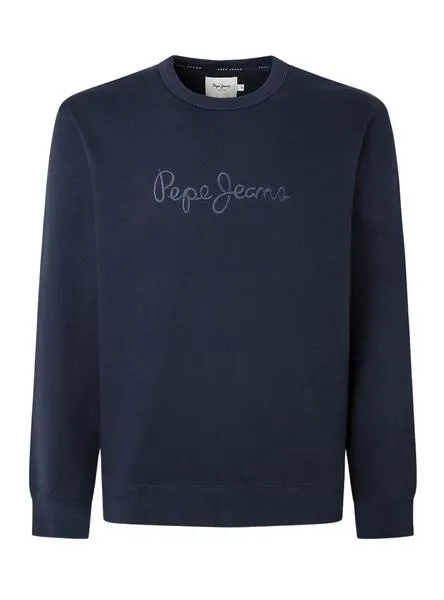 Sudadera Pepe Jeans Joe Crew Marino para Hombre