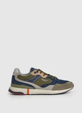 Tenis Pepe Jeans Hombre London Pro Advance Color Verde Caqui