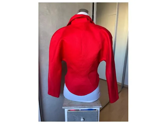 Thierry Mugler Chaquetas Roja 