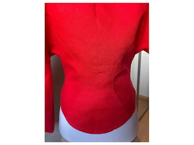 Thierry Mugler Chaquetas Roja 