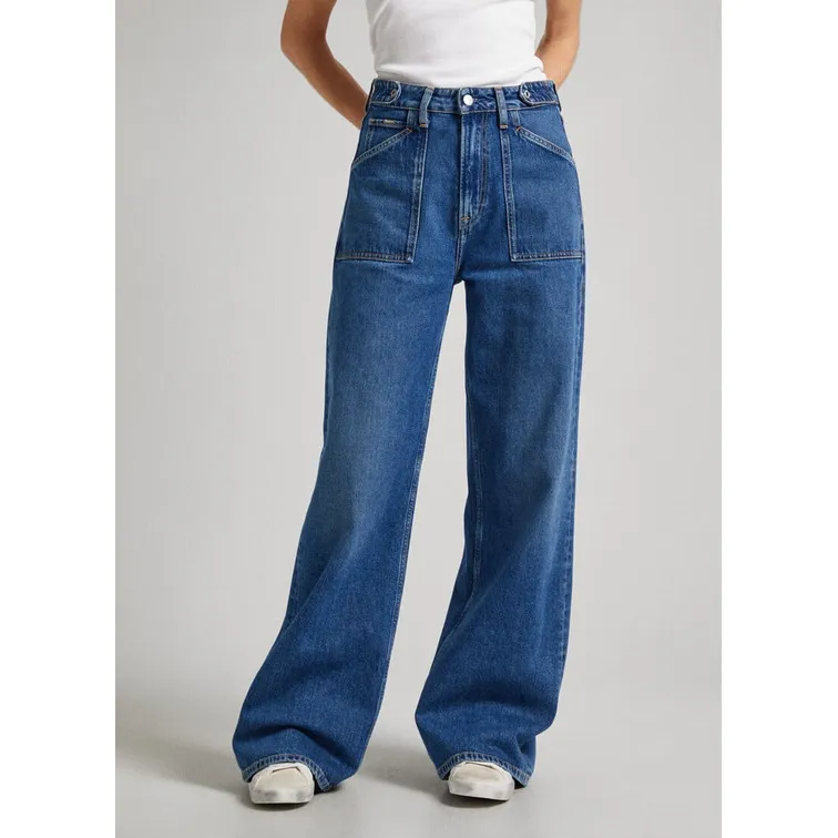 VAQUERO FIT BOOTCUT Y TIRO ALTO MUJER  PEPE JEANS