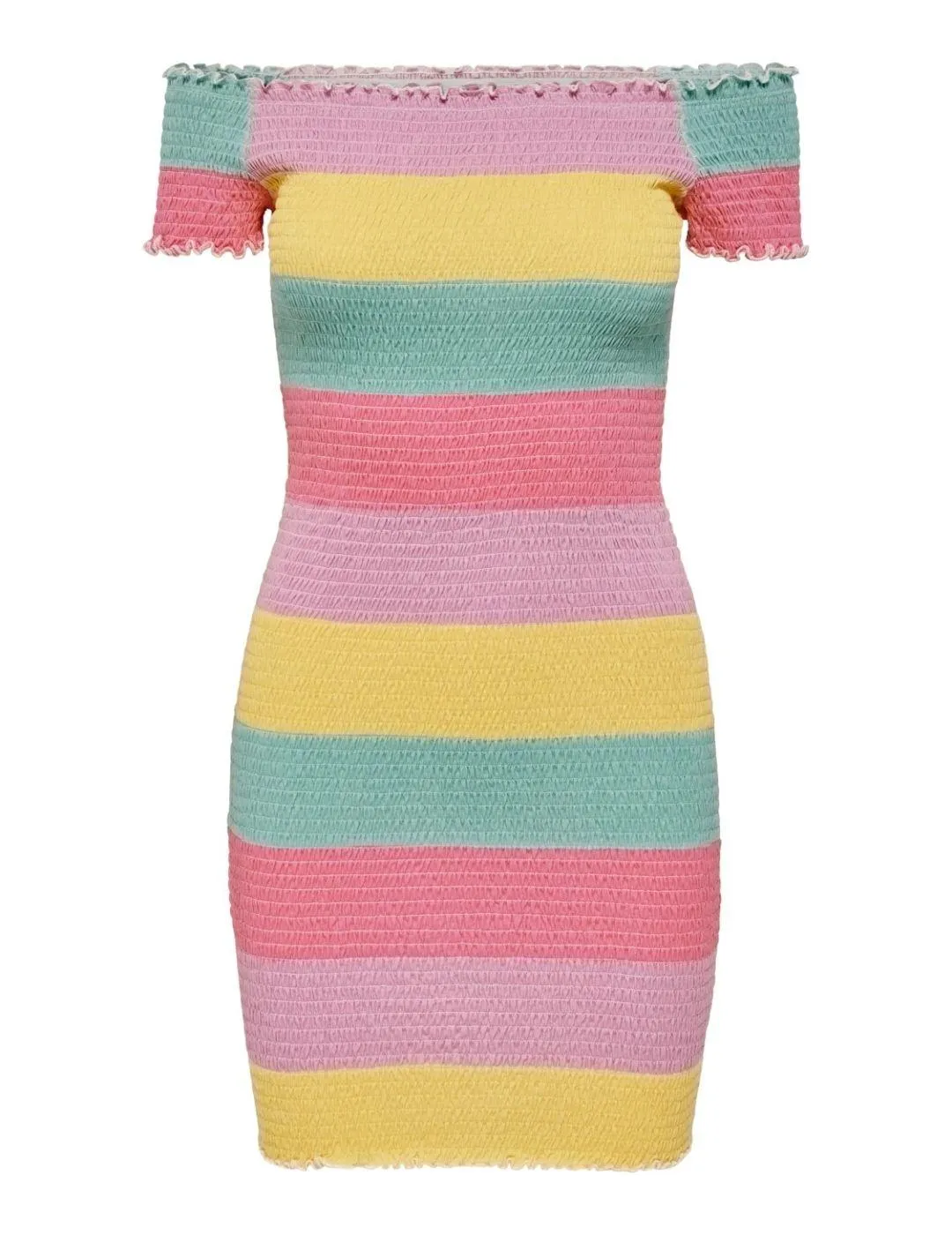 Vestido Only Elila multicolor para mujer - b