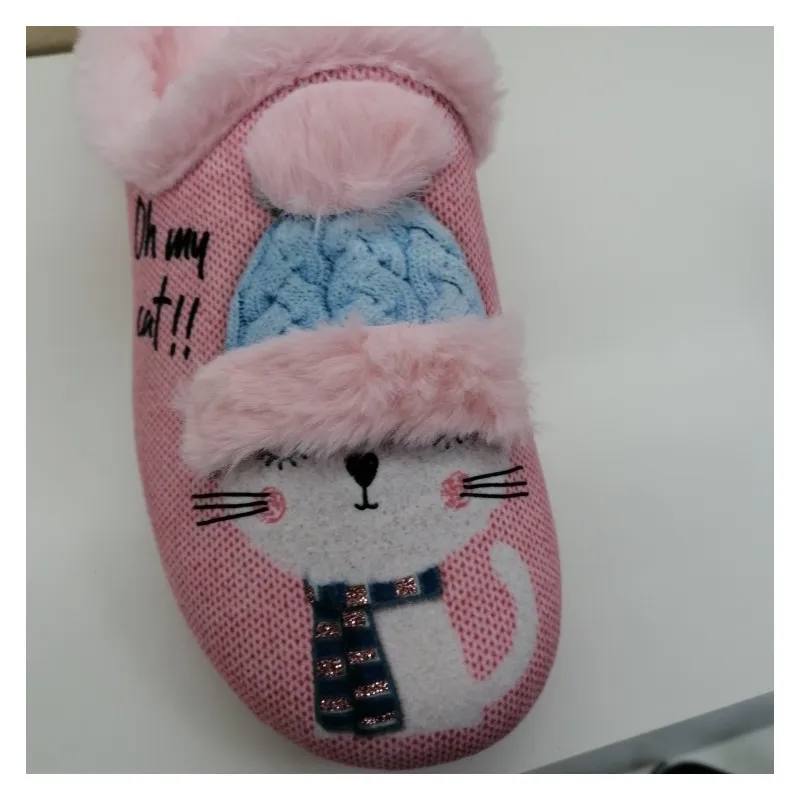 Zapatilla Casa Gato Gorro 5079 Garzón