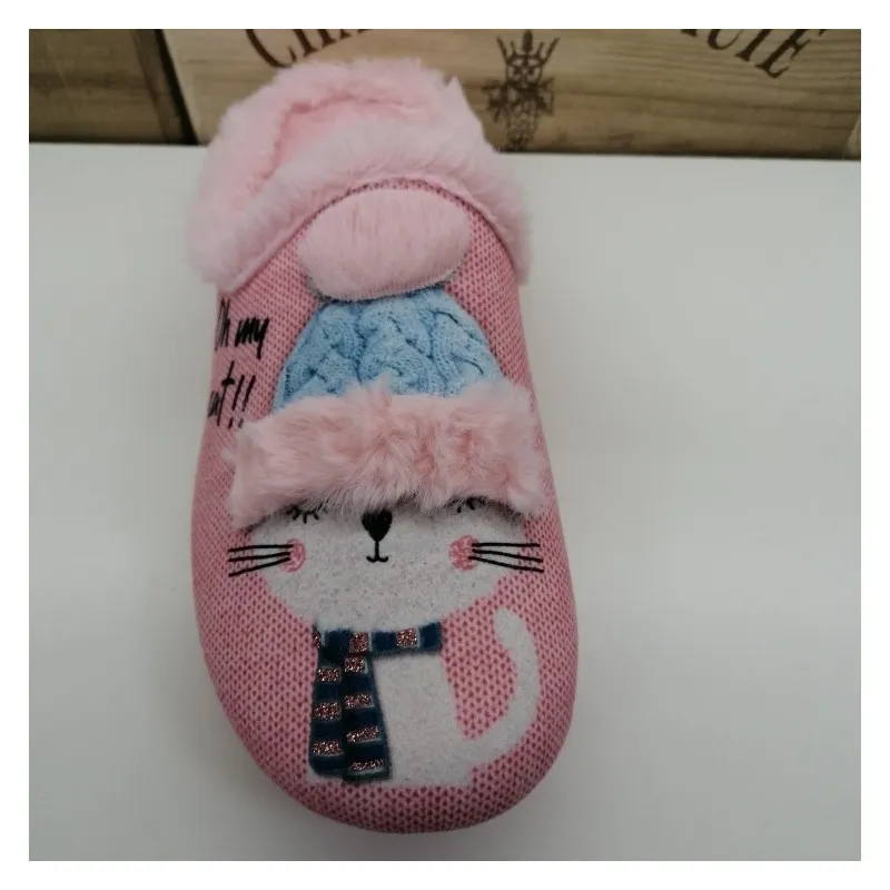 Zapatilla Casa Gato Gorro 5079 Garzón