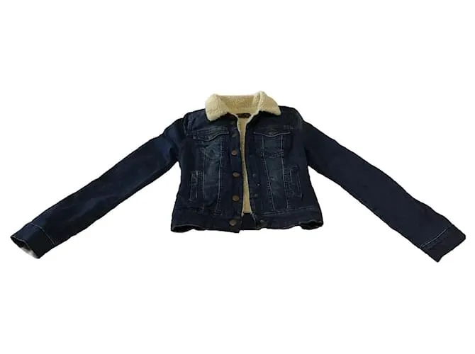 Zara Chaquetas Azul 